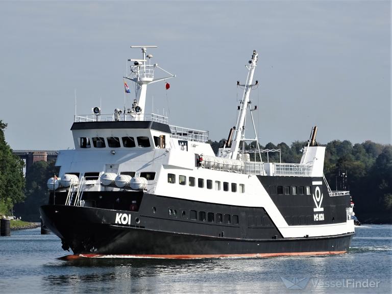 koi (Passenger Ship) - IMO 7928615, MMSI 211378190, Call Sign DLRD under the flag of Germany