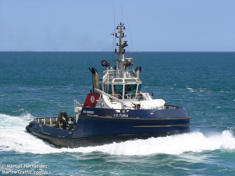 vb furia (Tug) - IMO 9306897, MMSI 224161160, Call Sign ECIL under the flag of Spain