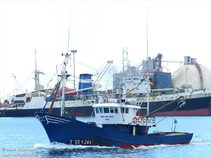 maestro panch0 (Fishing vessel) - IMO , MMSI 224274380, Call Sign EA6248 under the flag of Spain