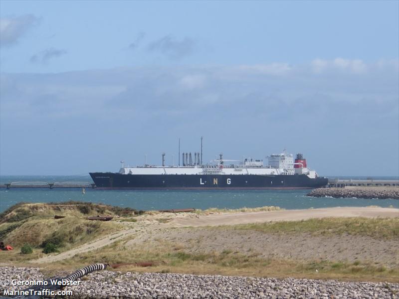 castillo de villalba (LNG Tanker) - IMO 9236418, MMSI 224383000, Call Sign EBYS under the flag of Spain