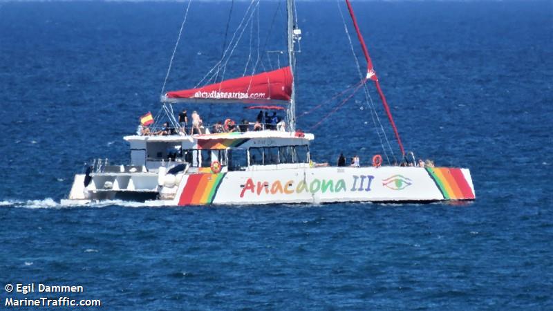 anacaona tres (Unknown) - IMO , MMSI 225990421 under the flag of Spain