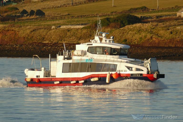 nordic sea (Passenger ship) - IMO , MMSI 232029607, Call Sign MIAW3 under the flag of United Kingdom (UK)