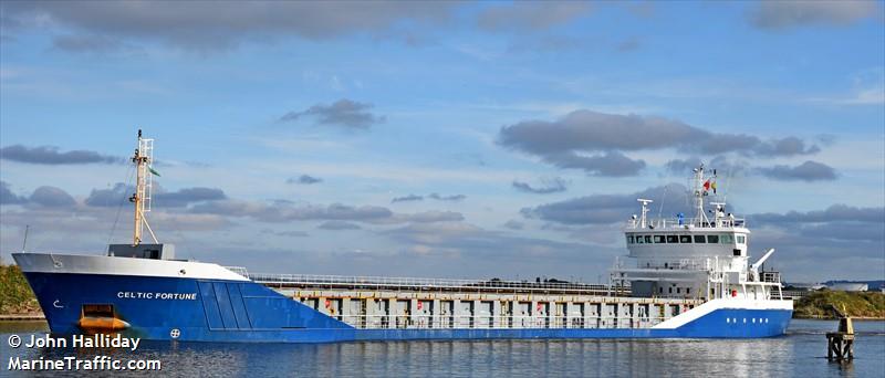 celtic fortune (General Cargo Ship) - IMO 9353711, MMSI 232032365, Call Sign MIMX2 under the flag of United Kingdom (UK)