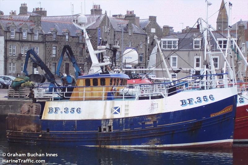 silver crest (Fishing vessel) - IMO , MMSI 233586000, Call Sign GFGX under the flag of United Kingdom (UK)