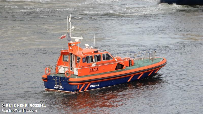 hadrian (Pilot Vessel) - IMO 9222259, MMSI 235000465, Call Sign ZQTI6 under the flag of United Kingdom (UK)