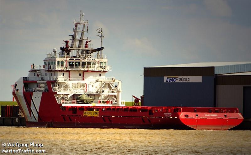 vos prime (Offshore Tug/Supply Ship) - IMO 9689213, MMSI 236661000, Call Sign ZDPD7 under the flag of Gibraltar