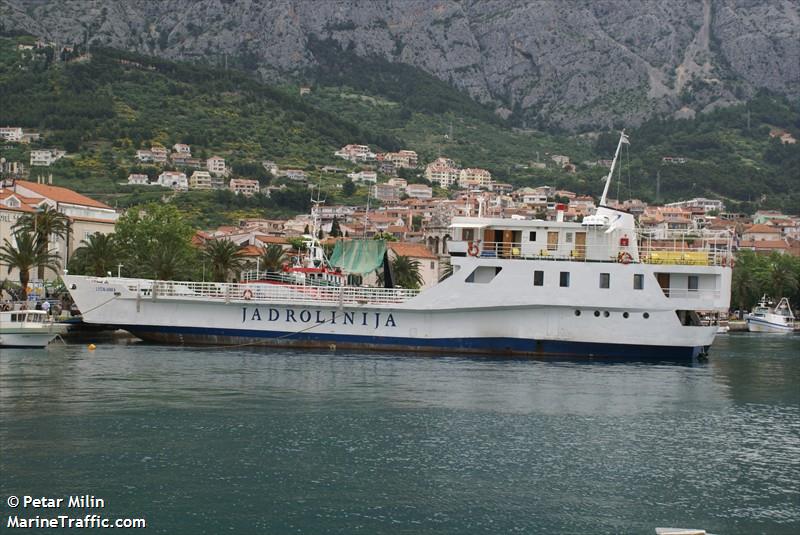 losinjanka (Passenger/Ro-Ro Cargo Ship) - IMO 7038513, MMSI 238115140, Call Sign 9A2178 under the flag of Croatia