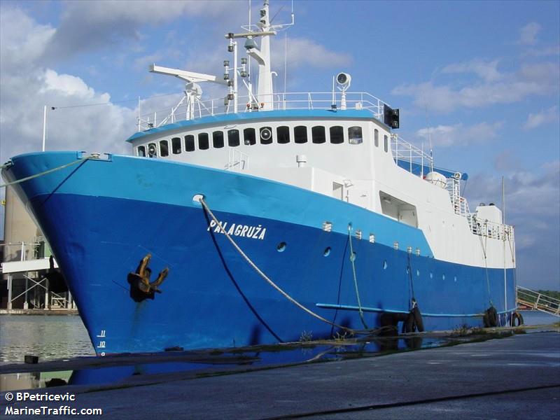 palagruza (Research Vessel) - IMO 7423718, MMSI 238634410, Call Sign 9A8338 under the flag of Croatia