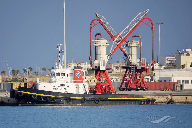 mentoras (Tug) - IMO 9061722, MMSI 239651400, Call Sign SVA4822 under the flag of Greece