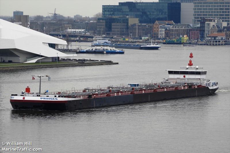 prinses (Tanker) - IMO , MMSI 244000876, Call Sign PB7281 under the flag of Netherlands