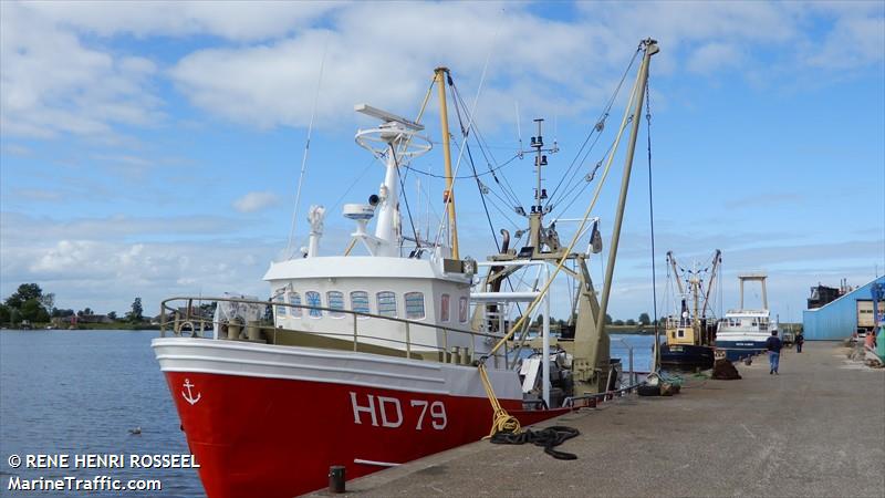 hd79 caleta (Fishing vessel) - IMO , MMSI 244110439, Call Sign PDEL under the flag of Netherlands