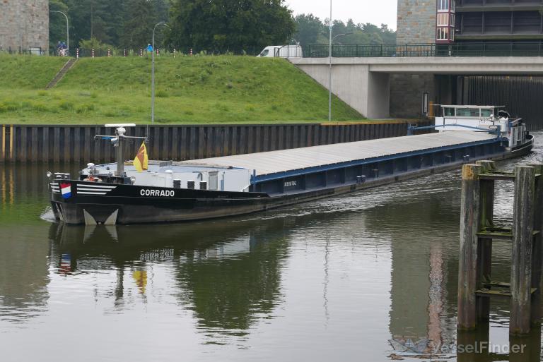 corrado (Cargo ship) - IMO , MMSI 244740097, Call Sign PI7902 under the flag of Netherlands