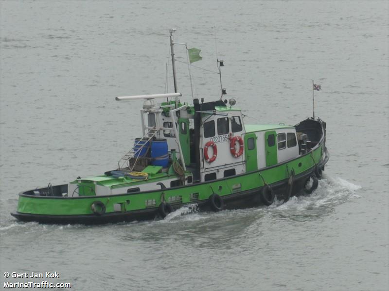 baukje (Towing vessel) - IMO , MMSI 244780845, Call Sign PD2330 under the flag of Netherlands