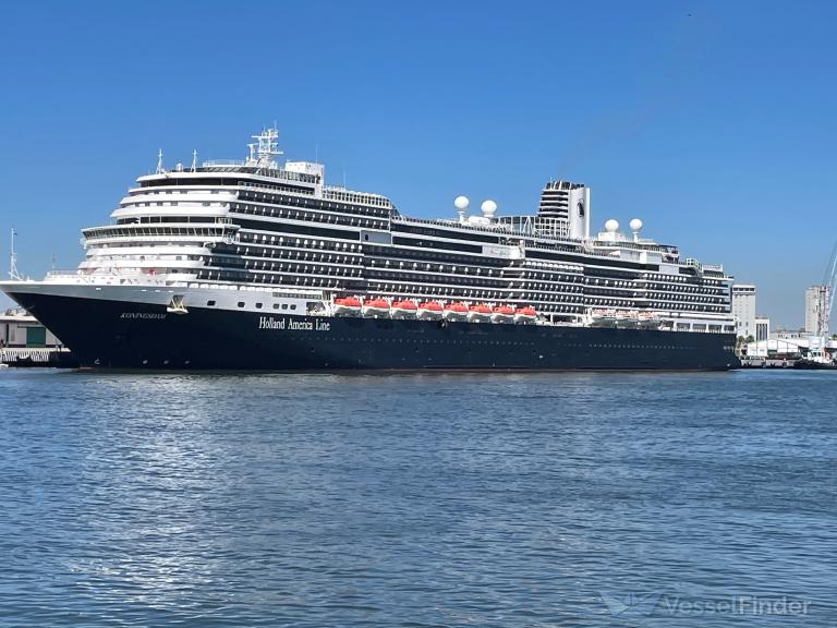 koningsdam (Passenger (Cruise) Ship) - IMO 9692557, MMSI 244830547, Call Sign PBGJ under the flag of Netherlands