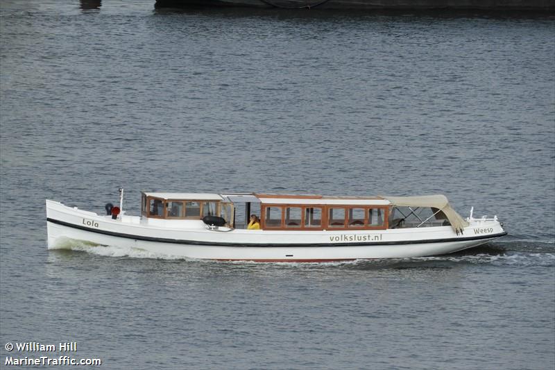 lola (Passenger ship) - IMO , MMSI 244890691, Call Sign PD2760 under the flag of Netherlands