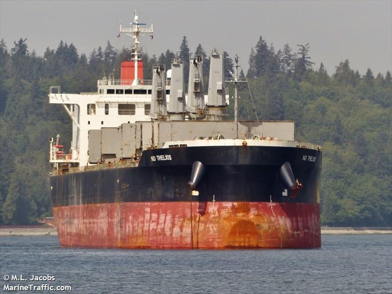 nd thelxis (Bulk Carrier) - IMO 9609225, MMSI 248665000, Call Sign 9HA4751 under the flag of Malta