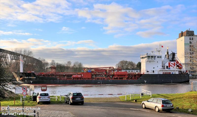 stolt fulmar (Chemical/Oil Products Tanker) - IMO 9148972, MMSI 255806426, Call Sign CQEM7 under the flag of Madeira