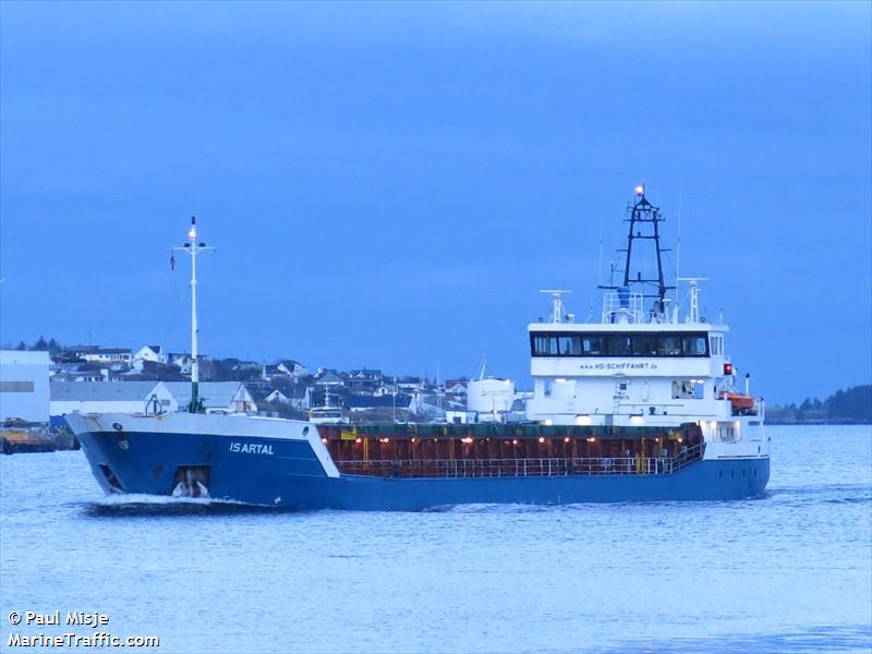 isartal (General Cargo Ship) - IMO 9313670, MMSI 255806446, Call Sign CQEP3 under the flag of Madeira