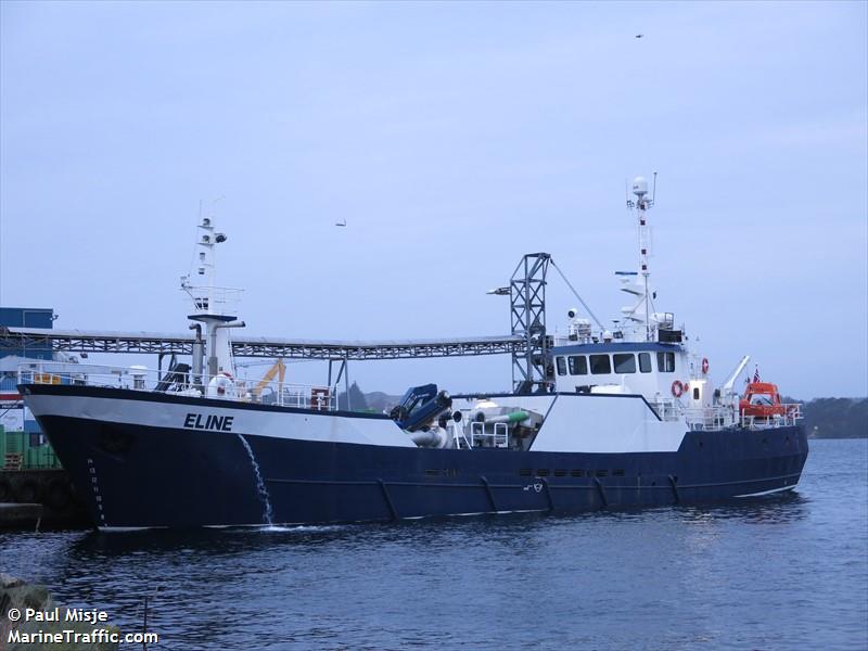 eline (Fish Carrier) - IMO 8101379, MMSI 257095330, Call Sign LKYK under the flag of Norway