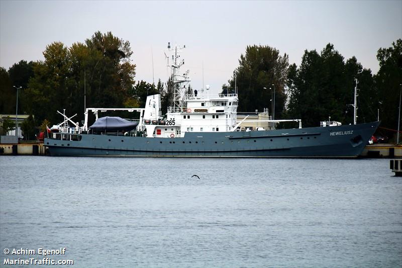 orp heweliusz (Military ops) - IMO , MMSI 261247000, Call Sign SPWC under the flag of Poland