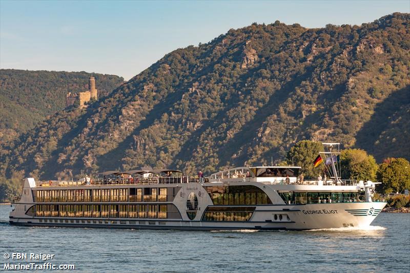 george eliot (Passenger ship) - IMO , MMSI 269057662, Call Sign HE7662 under the flag of Switzerland