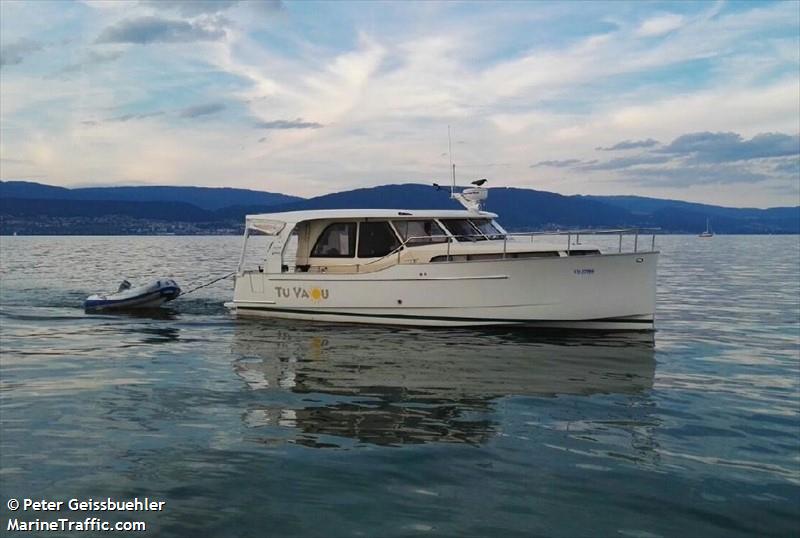 tu vas ou (Pleasure craft) - IMO , MMSI 269057745, Call Sign HE7745 under the flag of Switzerland