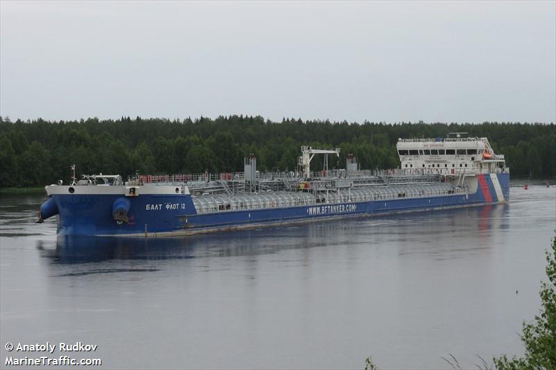 balt flot 12 (Oil Products Tanker) - IMO 9804241, MMSI 273380460, Call Sign UFST under the flag of Russia