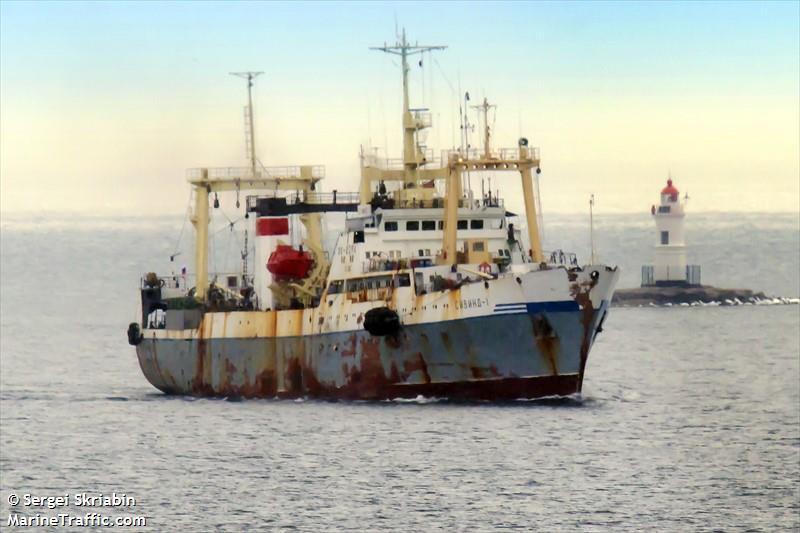 seawind-1 (Fish Factory Ship) - IMO 8721143, MMSI 273426670, Call Sign UIQK under the flag of Russia