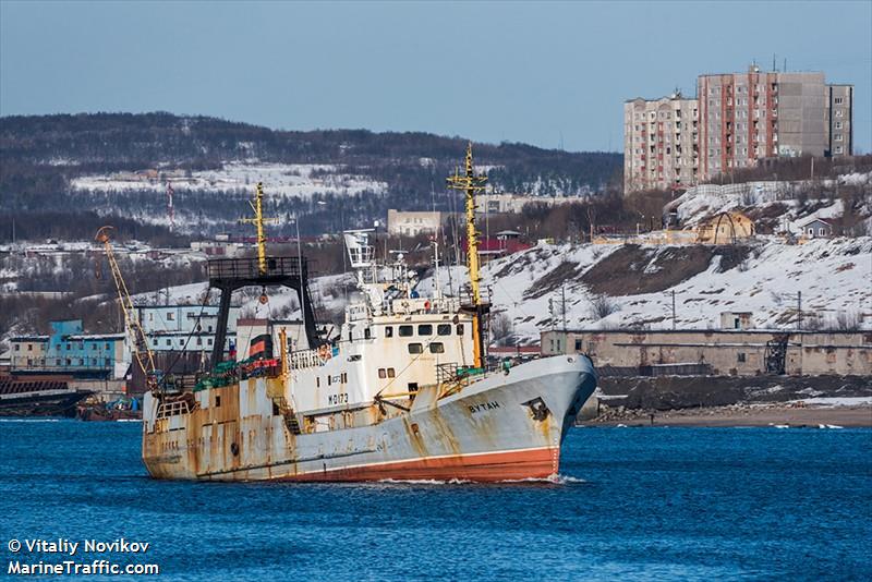 vutan (Fishing Vessel) - IMO 8330712, MMSI 273516000, Call Sign UCFJ under the flag of Russia