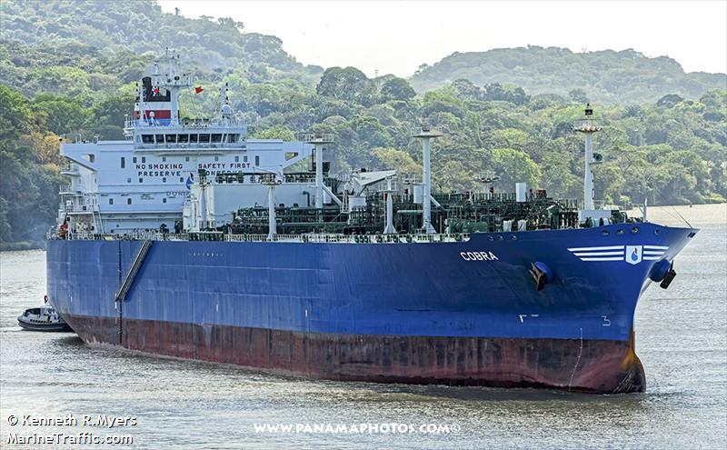 cobra (LPG Tanker) - IMO 9702015, MMSI 311000345, Call Sign C6BR7 under the flag of Bahamas