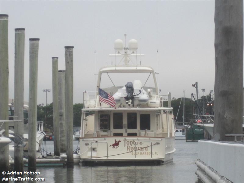 tontos reward (Pleasure craft) - IMO , MMSI 338214399 under the flag of USA