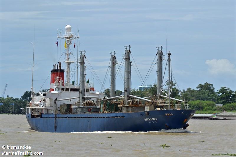eita maru (Refrigerated Cargo Ship) - IMO 9109287, MMSI 354683000, Call Sign HPLA under the flag of Panama