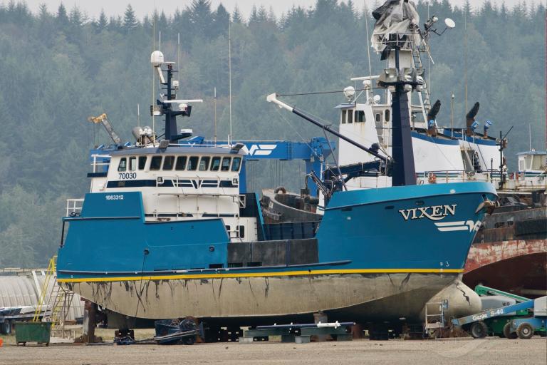 vixen (Fishing Vessel) - IMO 8958655, MMSI 366744930, Call Sign WDH4333 under the flag of United States (USA)