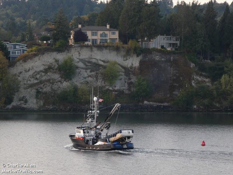 sabrina (Fishing vessel) - IMO , MMSI 367382540, Call Sign WDE6623 under the flag of United States (USA)