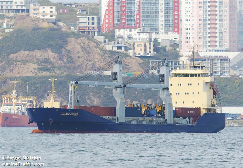 trawind accord (General Cargo Ship) - IMO 9457141, MMSI 370119000, Call Sign 3EEH2 under the flag of Panama