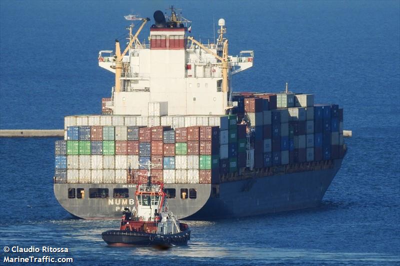 zarnata express (Container Ship) - IMO 9340752, MMSI 373044000, Call Sign 3ESV7 under the flag of Panama