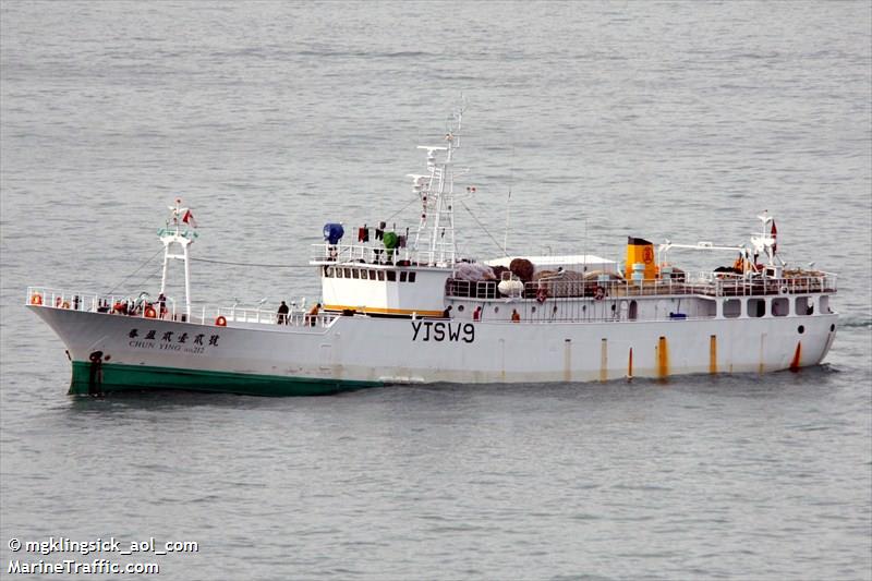 ryh chun no.101 (Fishing vessel) - IMO , MMSI 416037500, Call Sign BI2077 under the flag of Taiwan