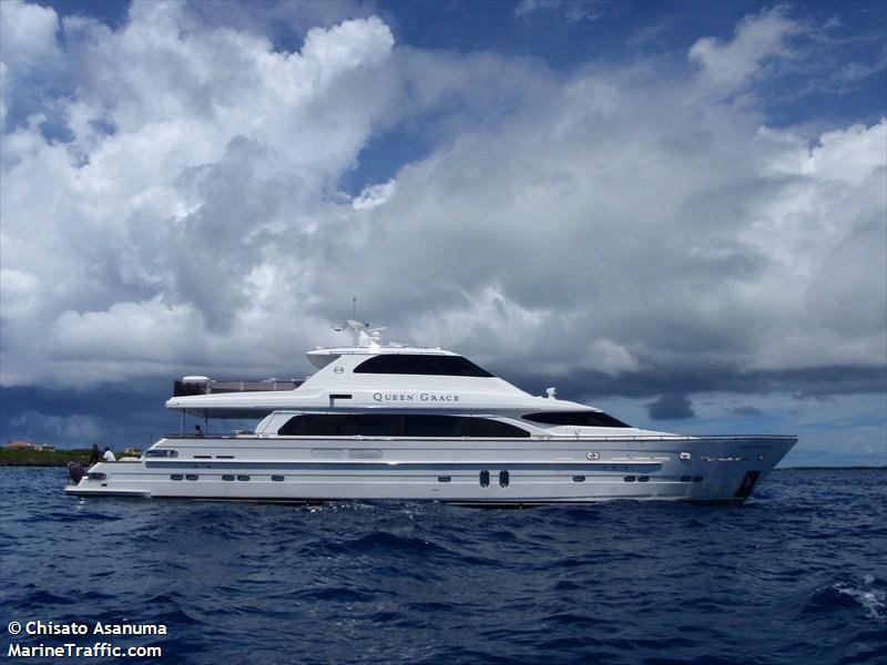 queen grace (Pleasure craft) - IMO , MMSI 431000637 under the flag of Japan
