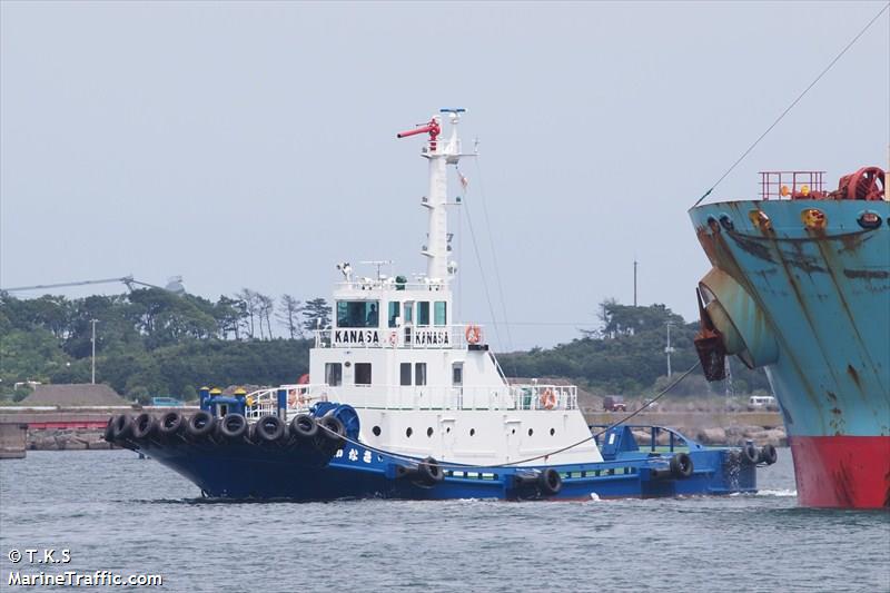 kanasa (Tug) - IMO , MMSI 431101133 under the flag of Japan