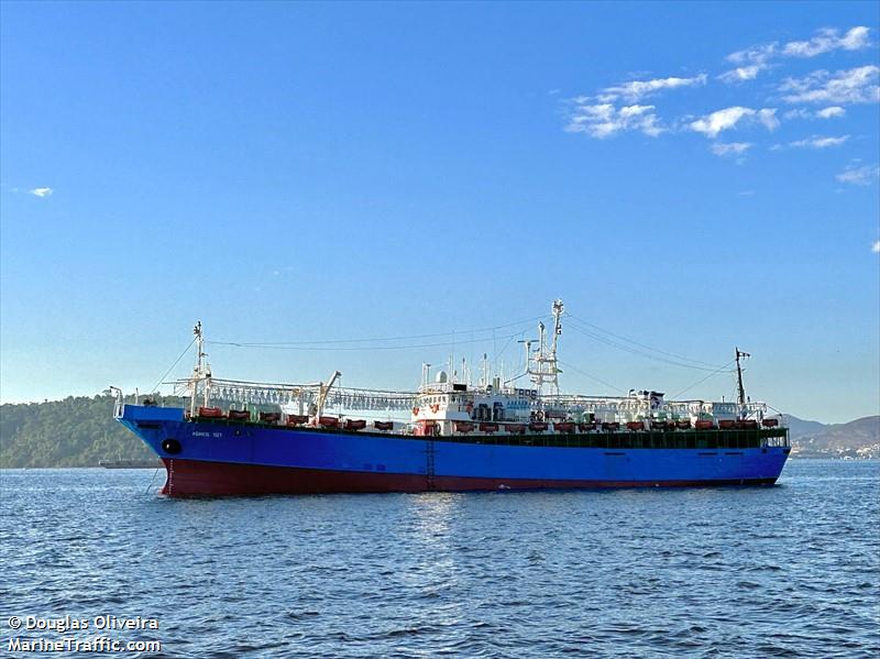 agnes 107 (Fishing Vessel) - IMO 8320353, MMSI 441330000, Call Sign DTBR6 under the flag of Korea