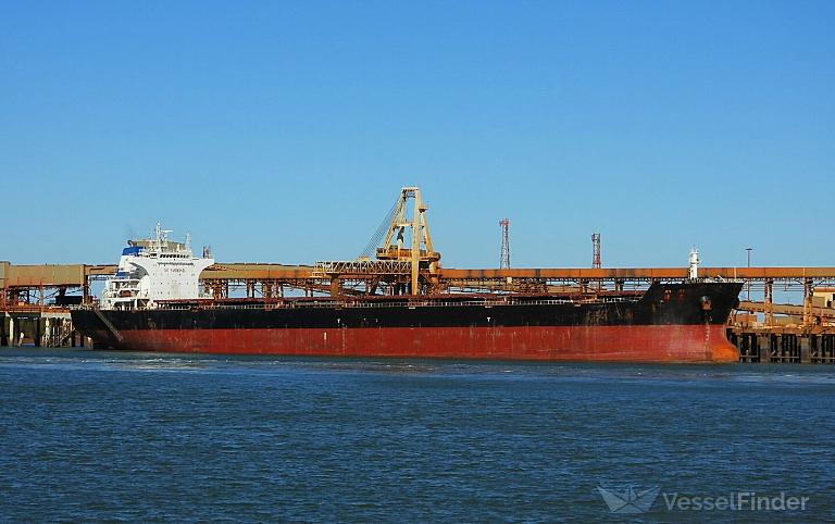 jin jia (Bulk Carrier) - IMO 9535010, MMSI 477435900, Call Sign VRIL8 under the flag of Hong Kong