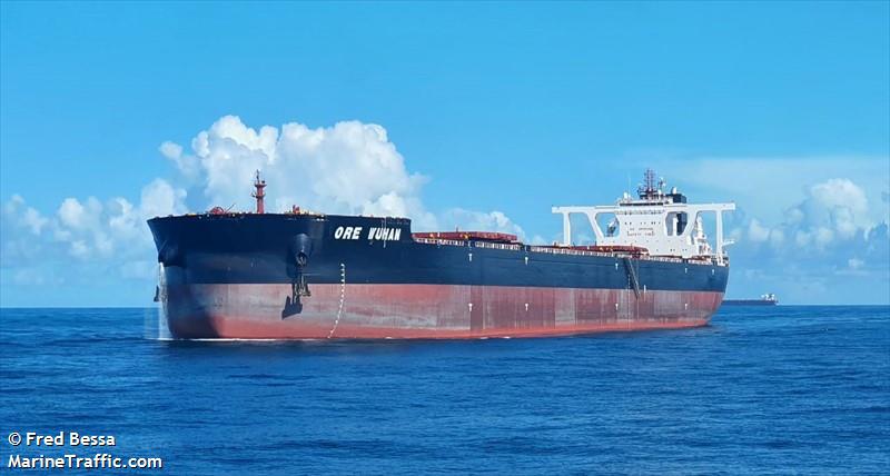 ore wuhan (Bulk Carrier) - IMO 9847580, MMSI 477630600, Call Sign VRTS7 under the flag of Hong Kong