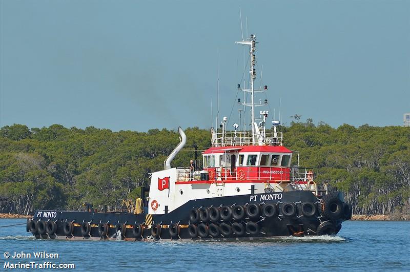 p.t. monto (Tug) - IMO 9559585, MMSI 503612000, Call Sign VMBF under the flag of Australia