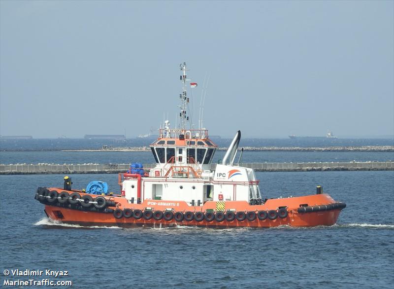 abimanyu ii (Tug) - IMO 9872652, MMSI 525201203 under the flag of Indonesia