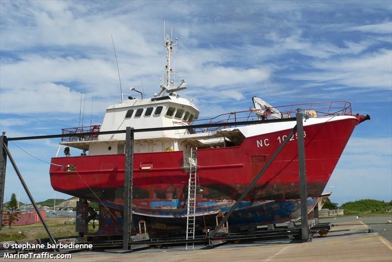 fv arau (Fishing vessel) - IMO , MMSI 540001900, Call Sign FODR under the flag of New Caledonia