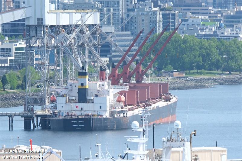 prabhu mihikaa (Bulk Carrier) - IMO 9278820, MMSI 563080500, Call Sign 9V6309 under the flag of Singapore