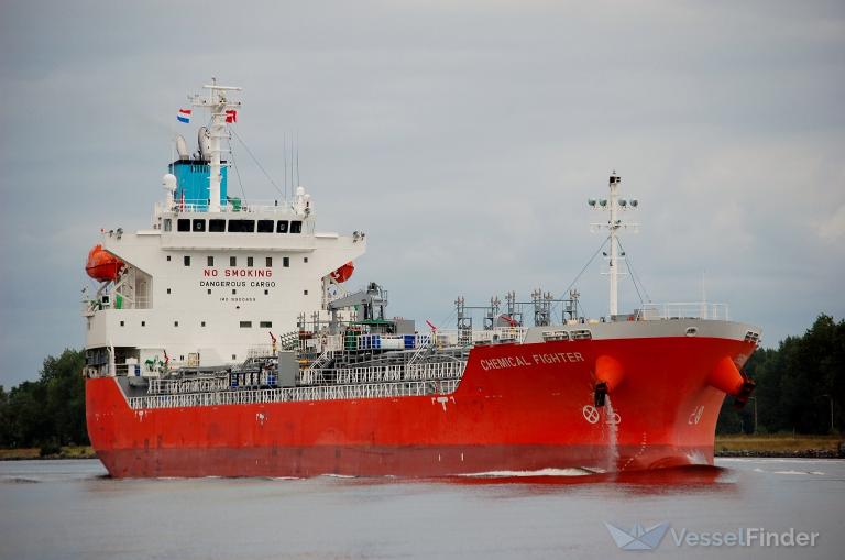 chemical fighter (Chemical/Oil Products Tanker) - IMO 9900459, MMSI 563119100, Call Sign 9V5273 under the flag of Singapore