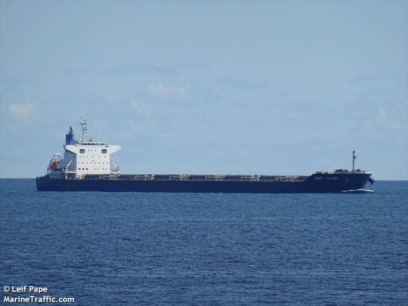 bulk finland (Bulk Carrier) - IMO 9691577, MMSI 565003000, Call Sign 9V2513 under the flag of Singapore