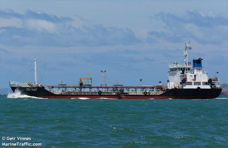 ocean synergy (Tanker) - IMO , MMSI 567000291, Call Sign HSB4512 under the flag of Thailand