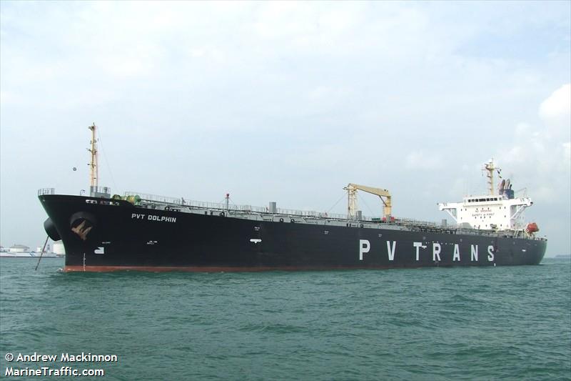 pvt dolphin (Oil Products Tanker) - IMO 9288277, MMSI 574284000, Call Sign 3WWK under the flag of Vietnam